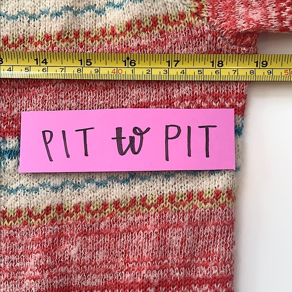 Anthropologie Sparrow Colorful Striped Button Up Cardigan for Women Size: Large - Picture 11 of 12